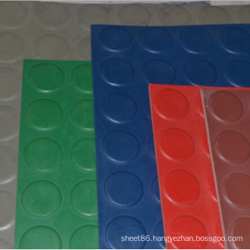 Anti-Slip Round DOT Rubber Sheet Floor Mat